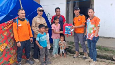PKS Sigi Turun Tangan, Salurkan 300 Nasi Bungkus untuk Korban Gempa Kamarora