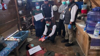 Rekonstruksi Penembakan di Morut, 11 Adegan Diperagakan di TKP Desa Era